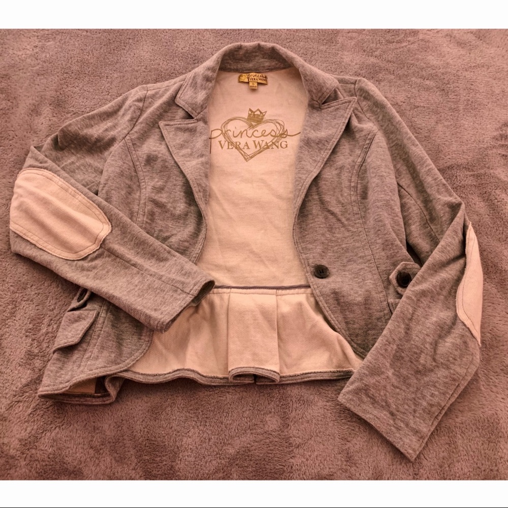Princess Vera Wang Peplum Blazer
